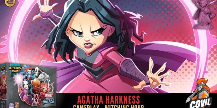Marvel United Witching Hour – Agatha Harkness –  Gameplay