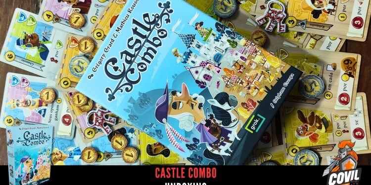 O Que Tem na Caixa? Unboxing Castle Combo (Prova da Fábrica)