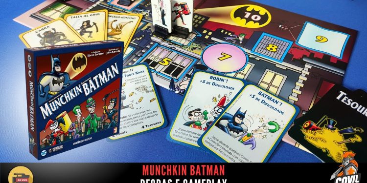 Munchkin Batman –  Regras e Gameplay