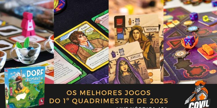 Live Nórdica 406 – Os Melhores Jogos do 1º Quadrimestre de 2025!