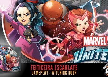 Marvel United Witching Hour – Feiticeira Escarlate –  Gameplay