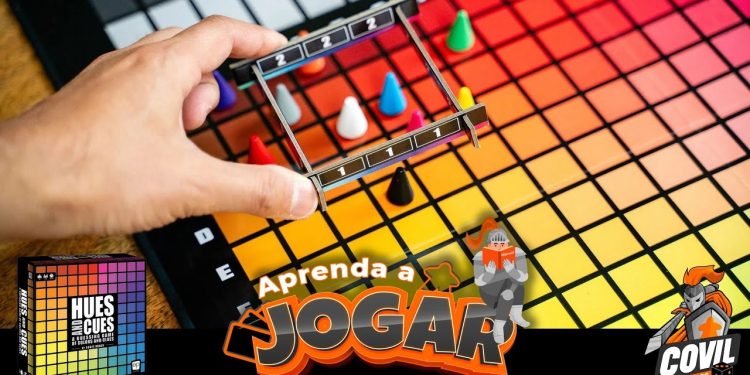 Aprenda a Jogar – Cores com Dicas (Hues & Cues)