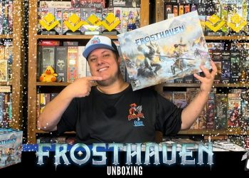 O Que Tem na Caixa?  Unboxing Frosthaven
