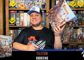 O que tem na Caixa? Unboxing Tiletum