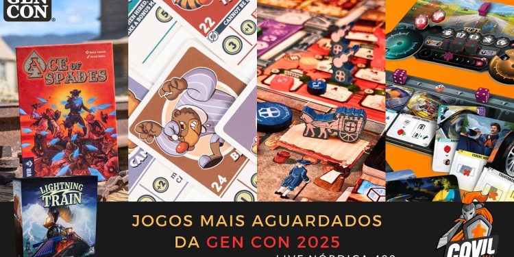 Live Nórdica 420 – Jogos Mais Aguardados da Gen Con 2025