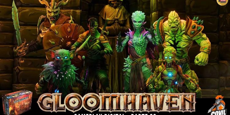 Gloomhaven – Gameplay (Covil Digital) #003