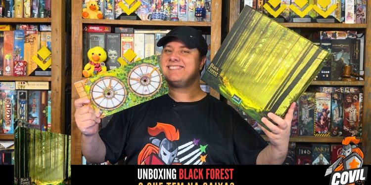 O que tem na Caixa? Unboxing Black Forest