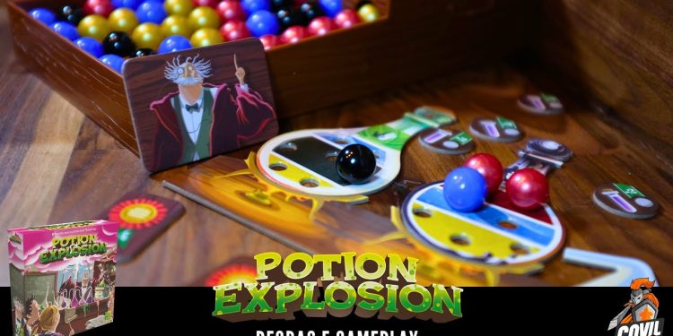 Potion Explosion –  Regras e Gameplay