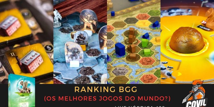 Live Nórdica 428 – Ranking BGG  (Os Melhores Jogos do Mundo?)