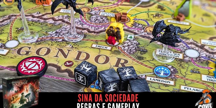 O Senhor dos Anéis Sina da Sociedade –  Regras e Gameplay