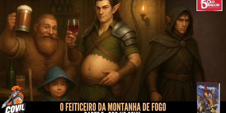 RPG no Covil – O Feiticeiro da Montanha de Fogo – Parte 07 | RPG DE MESA
