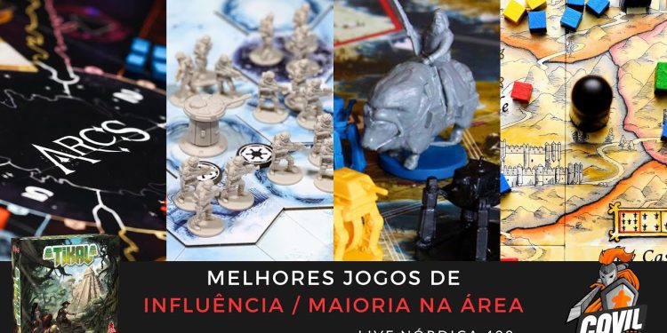 Live Nórdica 432 – Melhores Jogos de Influência / Maioria na Área