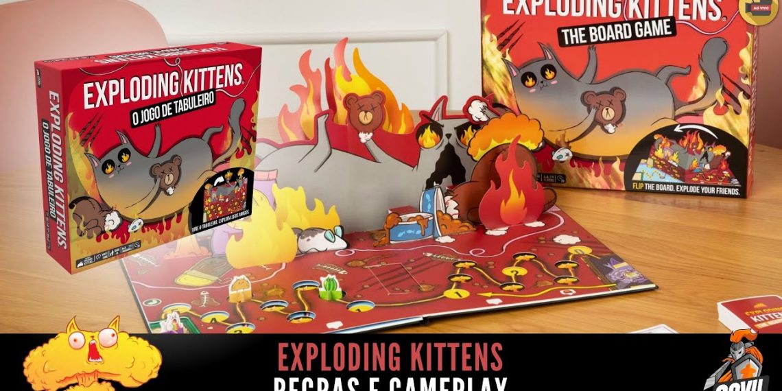Exploding Kittens O Jogo de Tabuleiro –  Regras e Gameplay