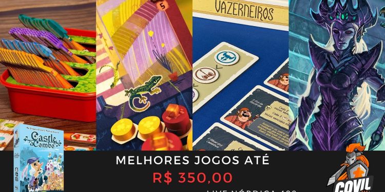 Live Nórdica 439 – Melhores Jogos Até R$ 350,00