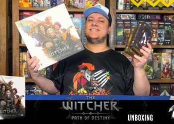 O que tem na Caixa? Unboxing The Witcher: Path of Destiny (Deluxe)