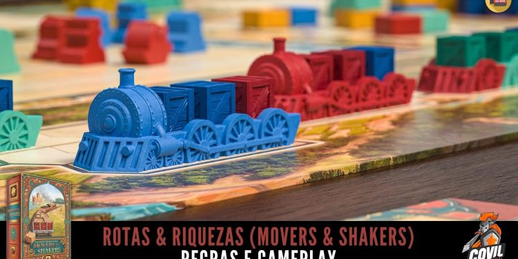 Rotas & Riquezas (Movers & Shakers) –  Regras e Gameplay
