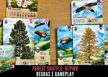 Forest Shuffle Alpino –  Gameplay