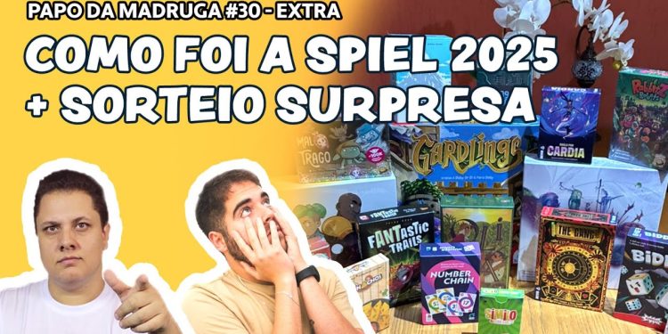 Papo da Madruga #030 – Como foi a Spiel 2025 (Sorteio Surpresa)