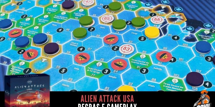 Alien Attack USA –  Regras e Gameplay