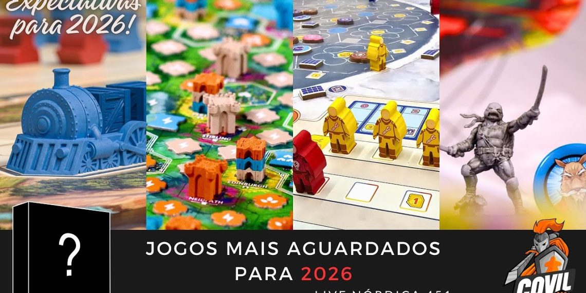 Live Nórdica 451 – Expectativas e Jogos Mais Aguardados para 2026 (Anúncio EXCLUSIVO)