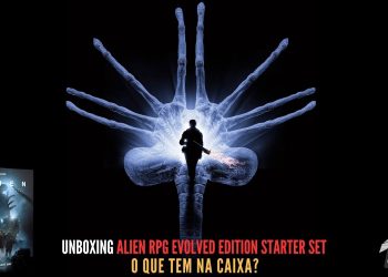 O que tem na Caixa? Unboxing Alien RPG Evolved Edition Starter Set