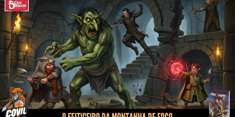RPG no Covil – O Feiticeiro da Montanha de Fogo – Parte 09 | RPG DE MESA