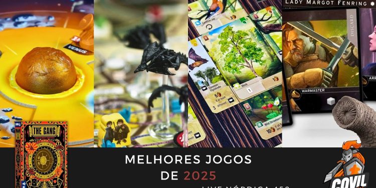 Live Nórdica 453 – Os Melhores Jogos de 2025 (SORTEIOS)