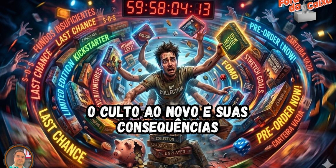 Porque seu jogo novo vai pro fundo da estante depois de três partidas? 