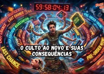 Porque seu jogo novo vai pro fundo da estante depois de três partidas? 