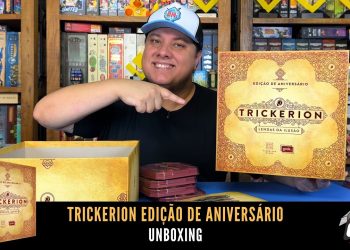 O que tem na Caixa? Unboxing Trickerion Edição de Aniversário