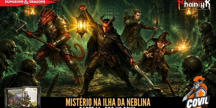 RPG no Covil – Mistério na Ilha da Neblina – Parte 14 | RPG DE MESA