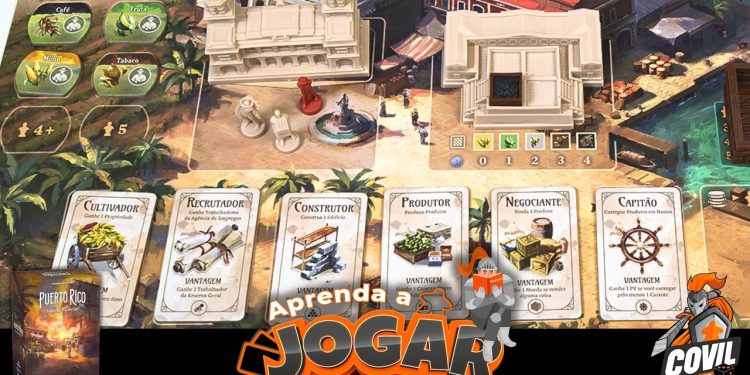 Aprenda a Jogar – Puerto Rico 1897 (Regras do Jogo)