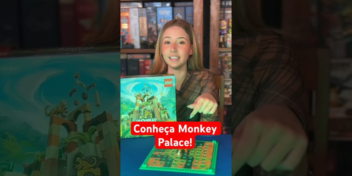 Monkey Palace: O jogo de tabuleiro feito de LEGO!