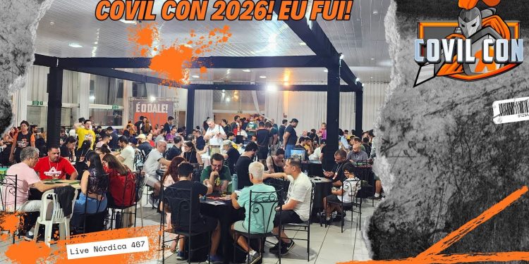 Live Nórdica 467 – Covil Con 2026! Eu Fui!