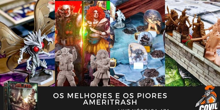 Live Nórdica 471 – Os Melhores e os Piores Ameritrash de TODOS OS TEMPOS!