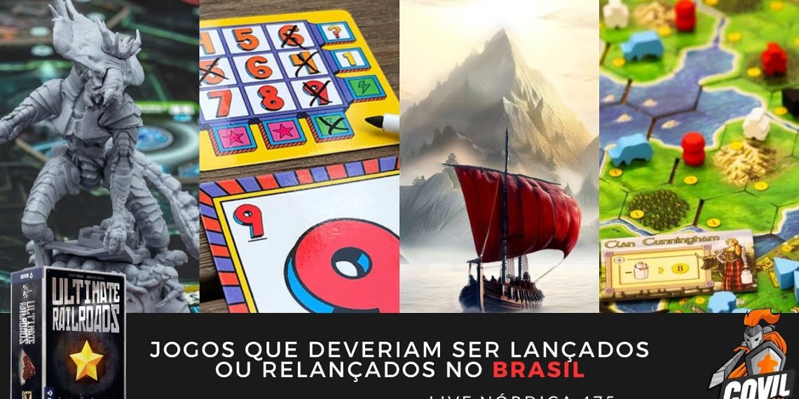 Live Nórdica 475 – Jogos que Deveriam Ser Lançados ou Relançados no Brasil