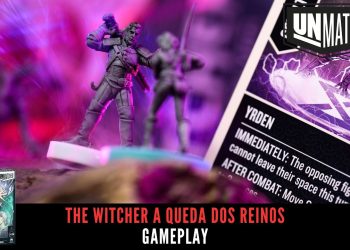 Unmatched The Witcher A Queda dos Reinos –  Regras e Gameplay com Quatro Jogadores