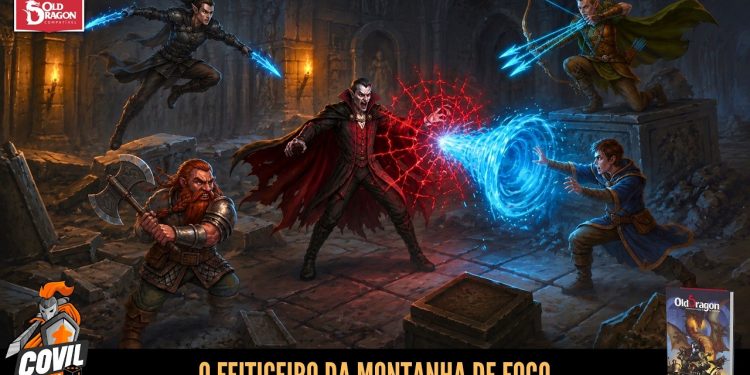 RPG no Covil – O Feiticeiro da Montanha de Fogo – Parte 12 | RPG DE MESA