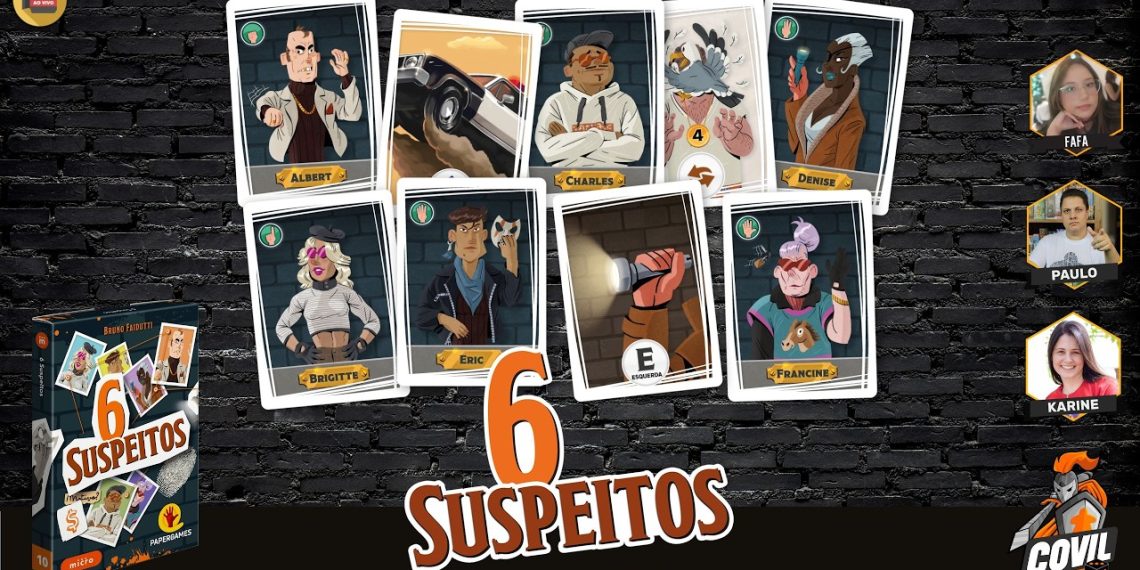 6 Suspeitos –  Regras e Gameplay
