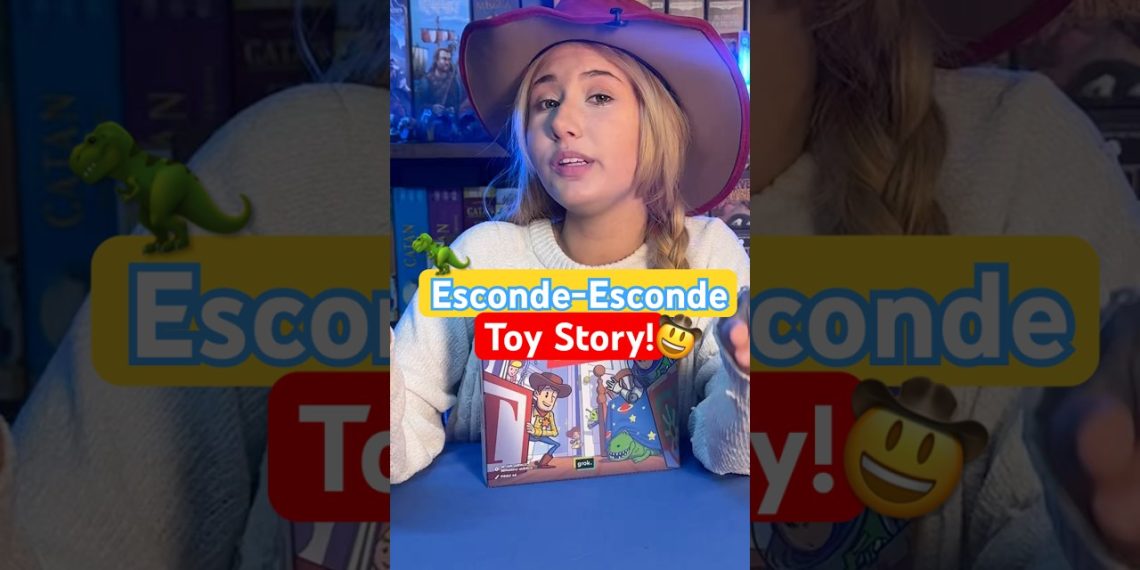 Aprenda a jogar Esconde-Esconde Toy Story em 1 minuto!