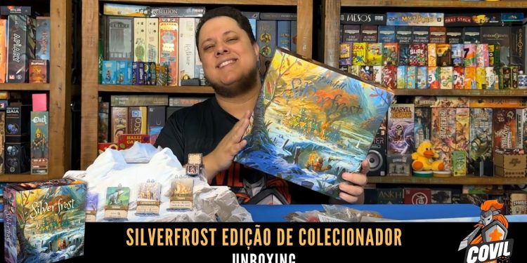 O que tem na Caixa? Unboxing Everdell Silverfrost (Edição de Colecionador)
