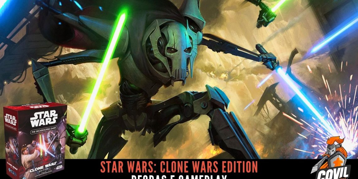 Star Wars The Deckbuilding Game Clone Wars Edition –  Regras e Gameplay