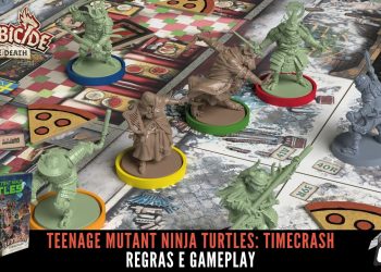 Zombicide White Death Teenage Mutant Ninja Turtles: Timecrash –  Regras e Gameplay