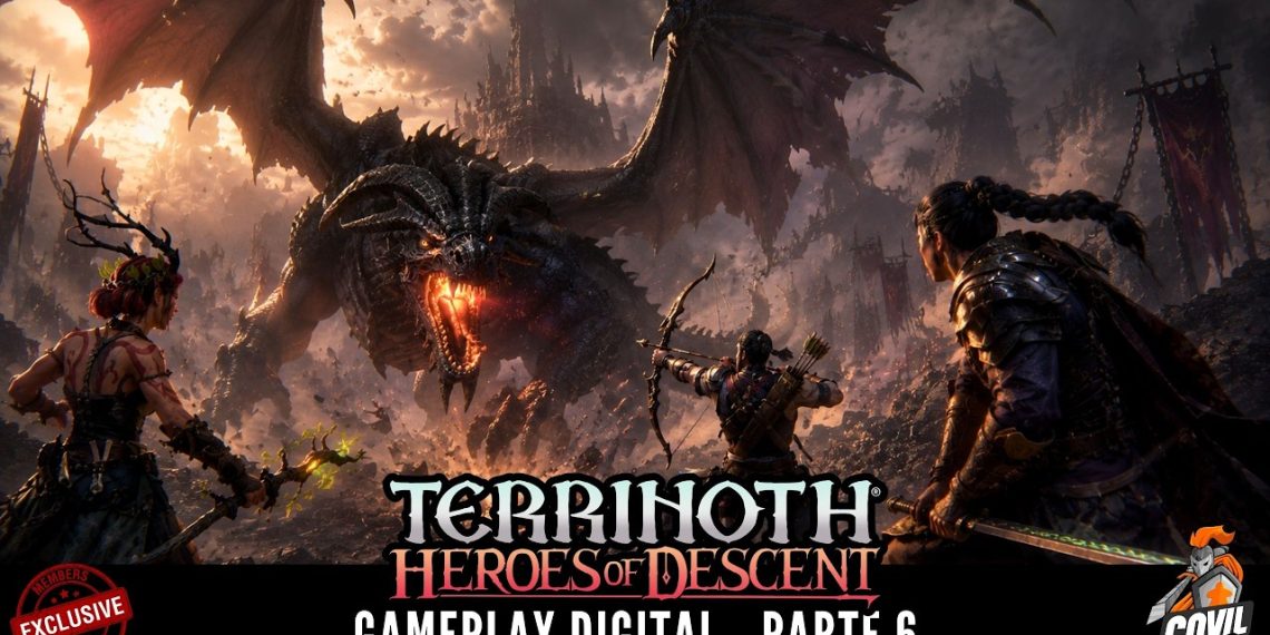 Terrinoth Heroes of Descent –  Gameplay (Covil Digital) #006