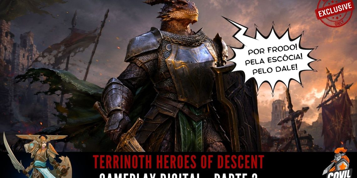 Terrinoth Heroes of Descent –  Gameplay (Covil Digital) #002