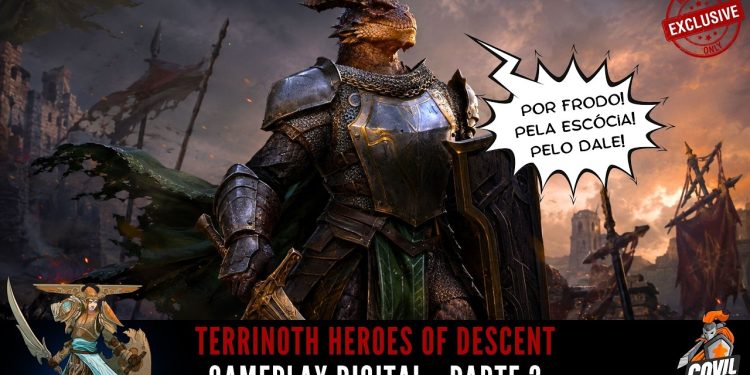 Terrinoth Heroes of Descent – Gameplay (Covil Digital) #002