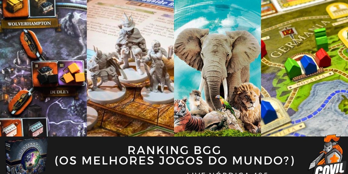 Live Nórdica 485- Ranking BGG (A Ascensão de Ark Nova)