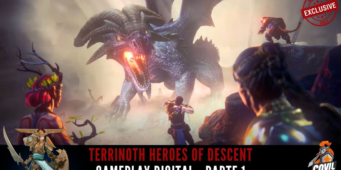 Terrinoth Heroes of Descent –  Gameplay (Covil Digital) #001  (EXCLUSIVO pra Membros)