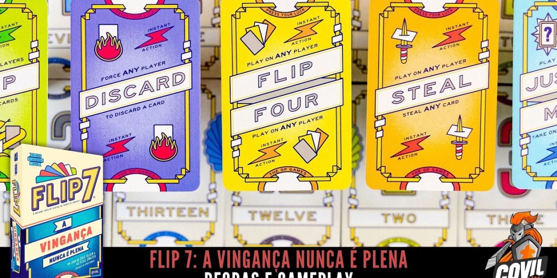 Flip 7 A Vingança Nunca É Plena – Regras e Gameplay