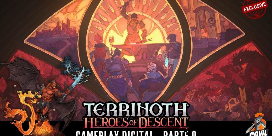 Terrinoth Heroes of Descent – Gameplay (Covil Digital) #009